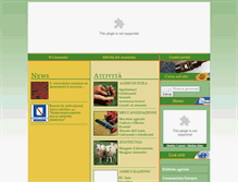 Tablet Screenshot of consorzioagrariobenevento.it